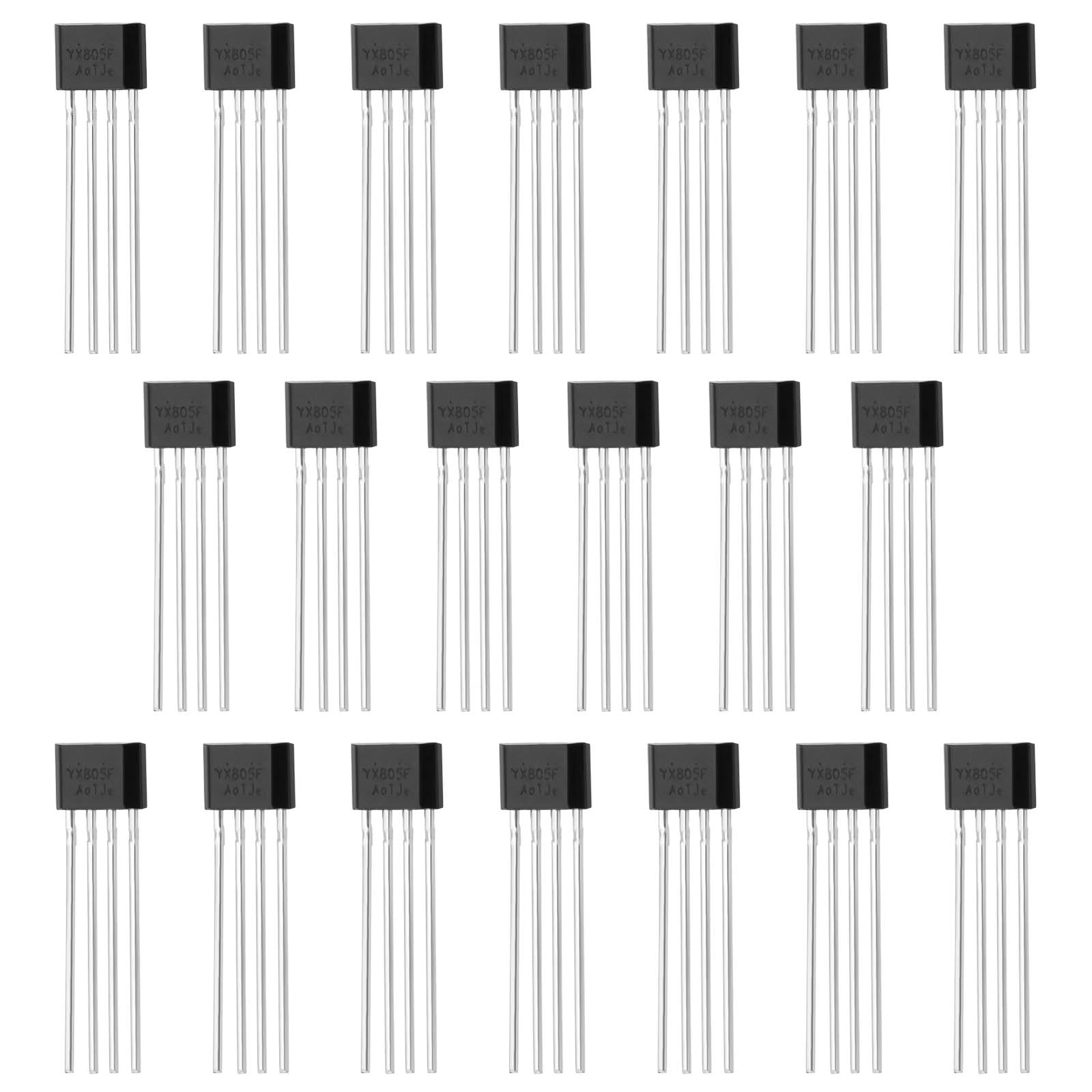 eMagTech 20x LED IC Solar Power Treiber Ladecontroller YX805F YX805A Geeignet für 1.2 V Akku Powered Solar Rasen Lichter von eMagTech