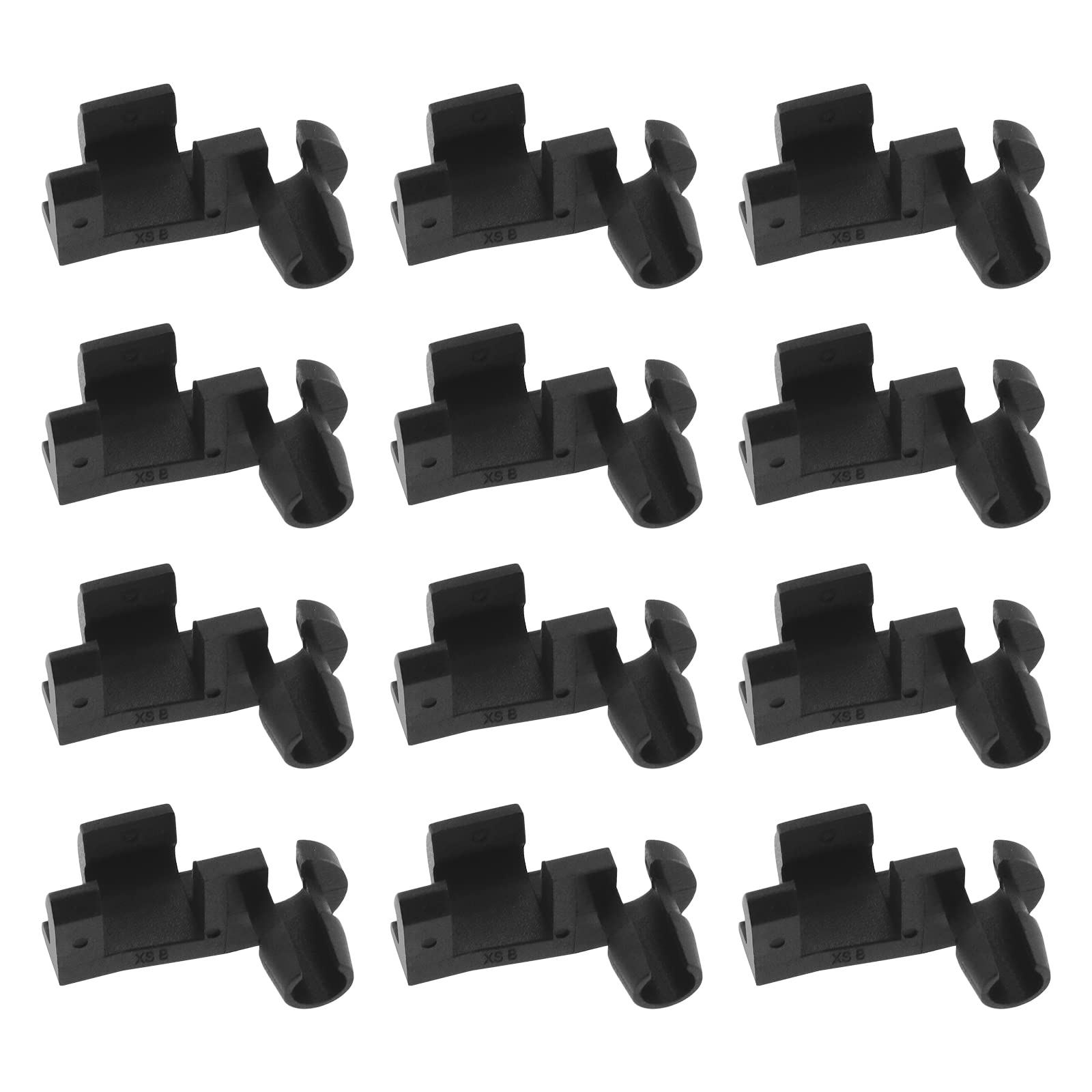 eMagTech 30 STÜCKE Auto Linke Türschloss Stange Clips Verschluss Halteclip 6521952a 98153251 16607593 Kfz-Ersatzteile Kunststoff Schwarz von eMagTech