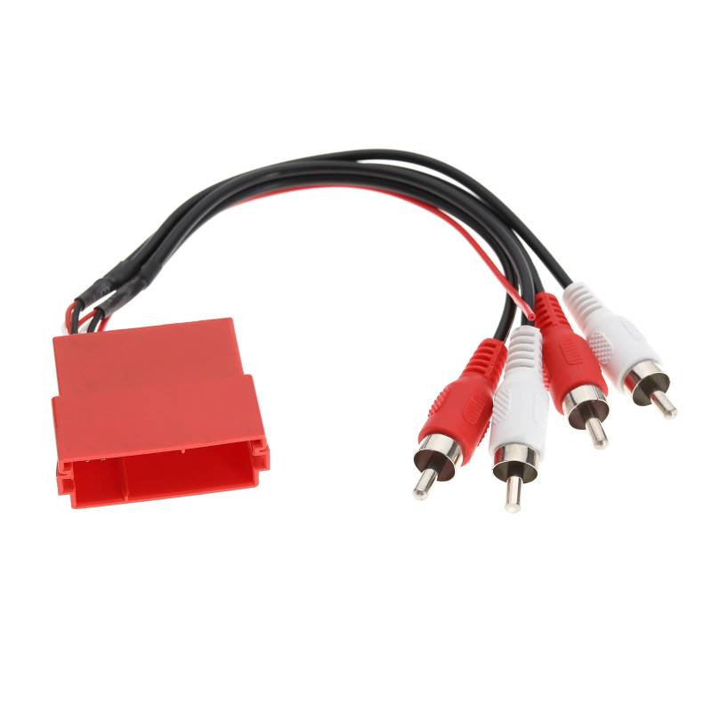 eMagTech Audio Aktiv Adapter Kabel Auto Ersatzkabel Kompatibel mit Audi A2/ A3/ A4/ A6/ A8/ TT Aktiv System Adapter Autozubehör von eMagTech