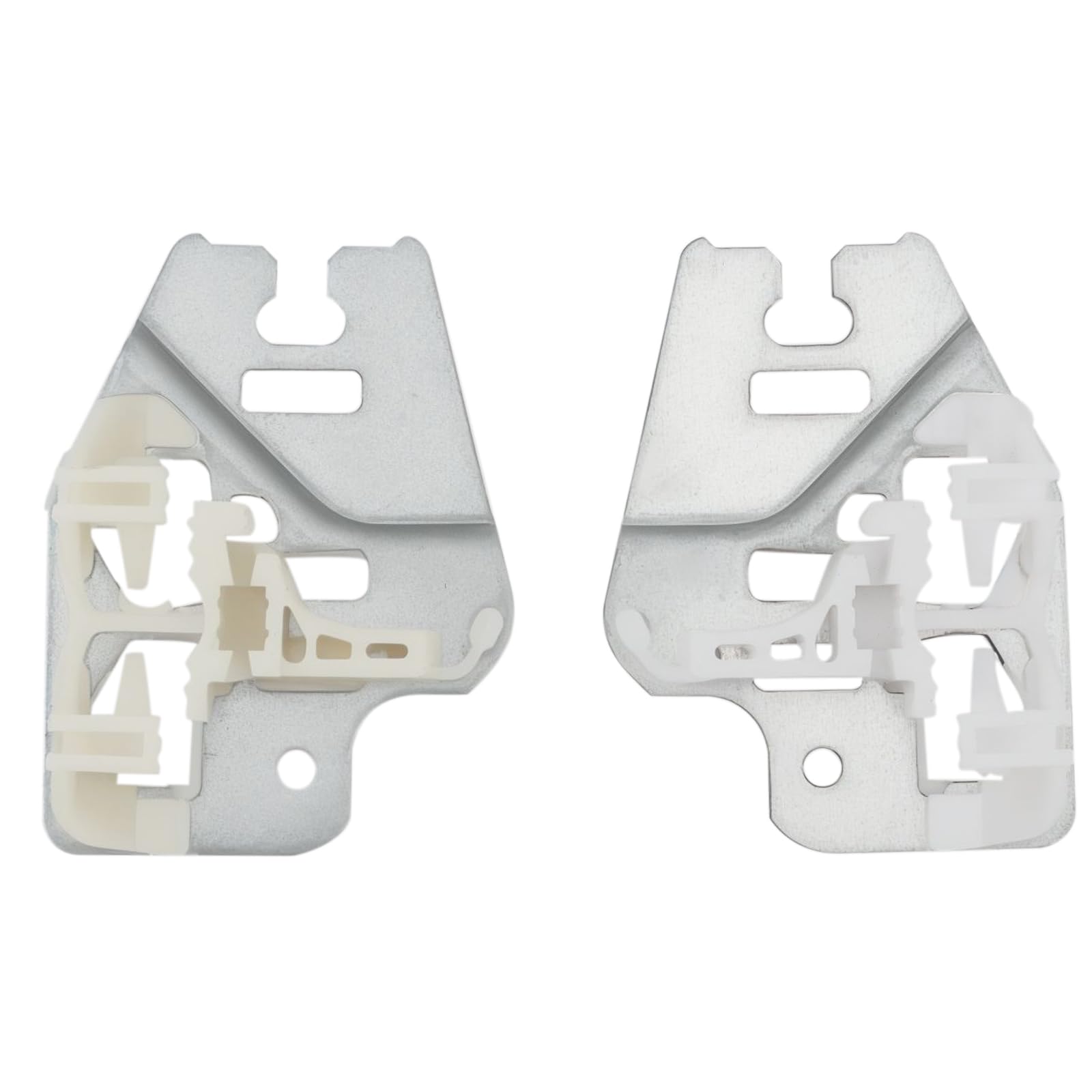 eMagTech Fensterheber-Reparatur-Set, 2-teilig, vorne rechts und links, Metall-Treiber-Schiebestück, VL VR, kompatibel mit BMW E46 BFC4622-L BFC4622-R 51337020659 51337020660 von eMagTech