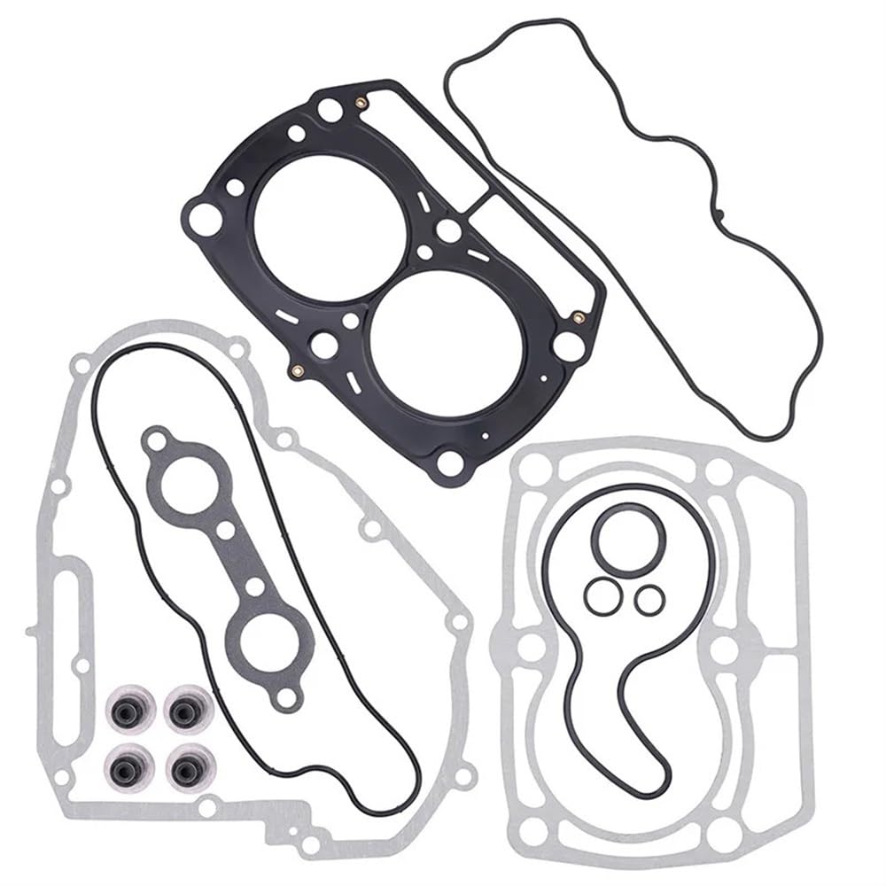 Kompatibler kompletter Zylinderdichtungssatz, kompatibel mit RZR 4 800 S LE EFI RZR800 RZRS800 2010 Motorrad von eRgDFS