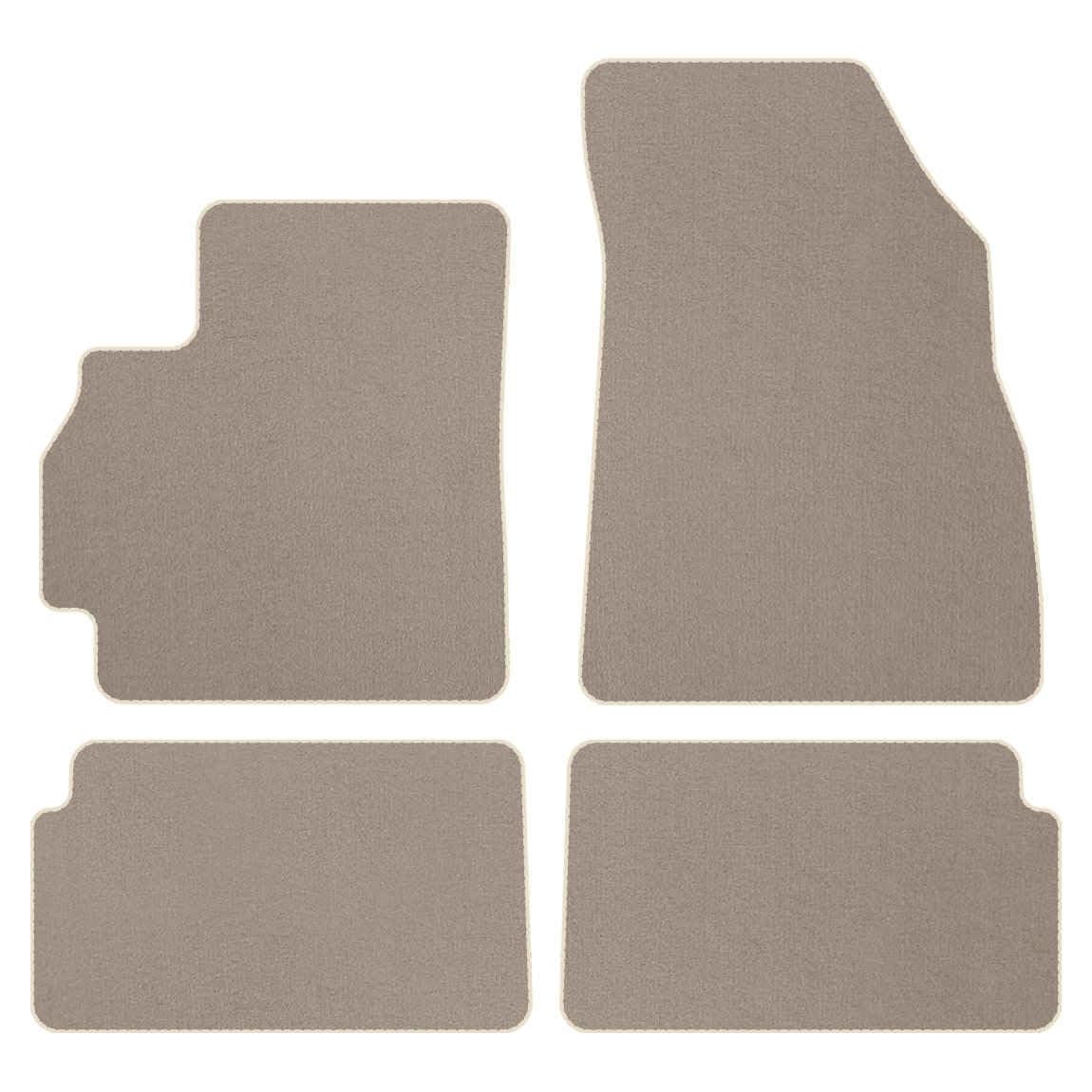 Velourmattenset für Omoda 5 ab Bj. 2024 STD BEIGE Veloursfussmatten Automatten Passform Neu von edecor