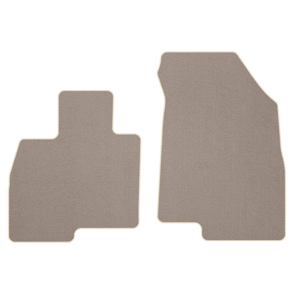 Veloursfussmatten für Jaecoo J7 ab Bj. 2024 STD BEIGE VORNE Automatten Velourmatten Passform Neu von edecor