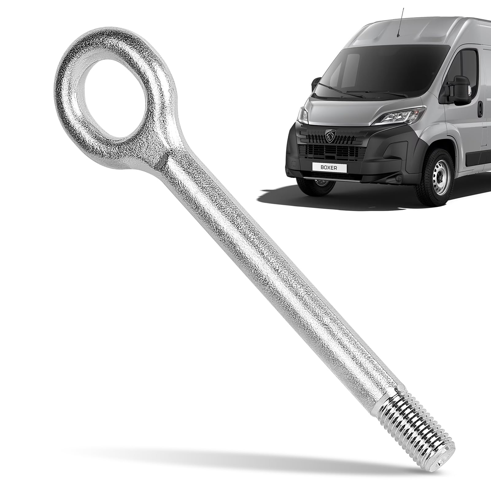 EFUTURETIME 51798113 Abschleppöse 215mm Abschlepphake Tow Hook Kompatibel mit Ducato 250, Boxer, Jumper von efuturetime