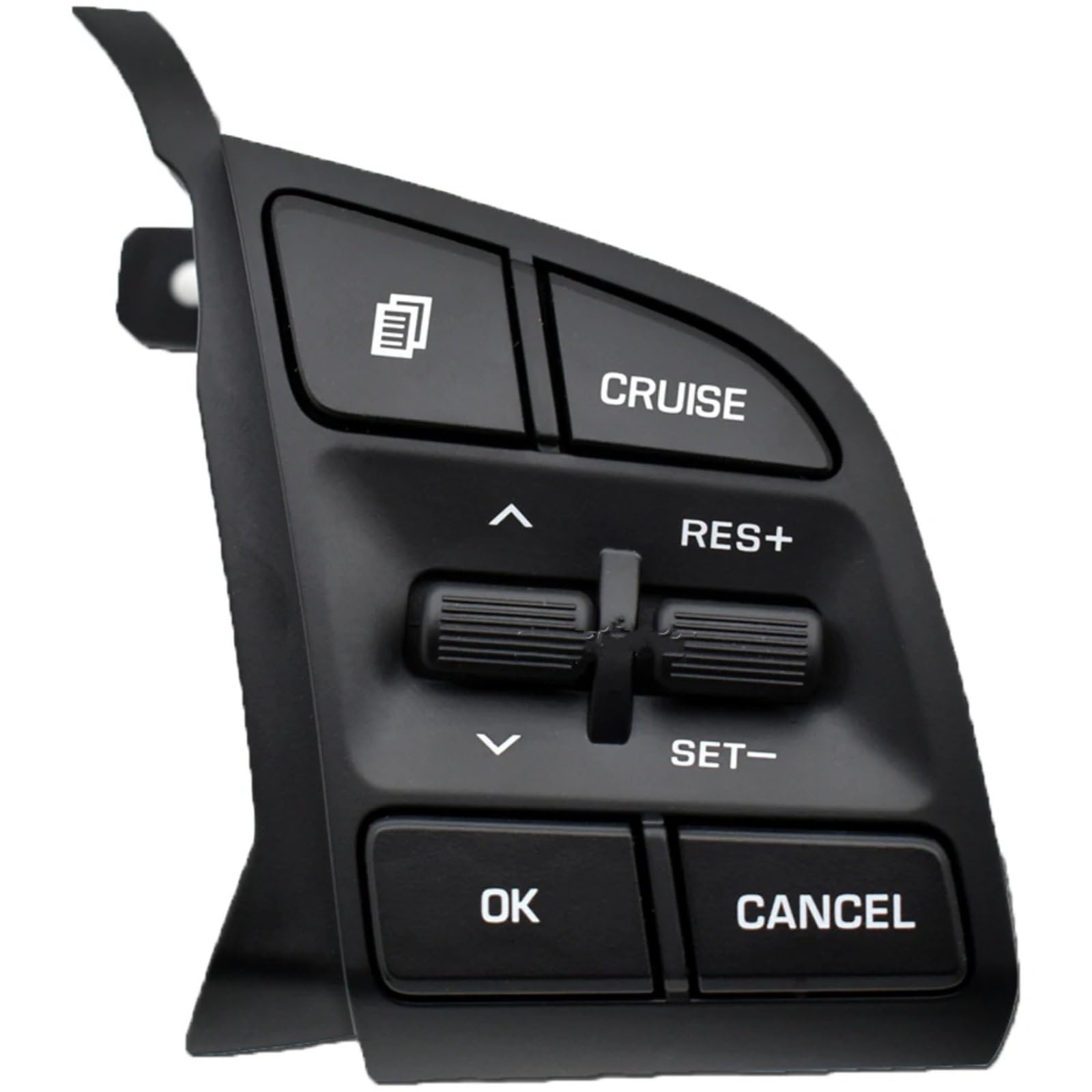 Kompatibel Mit Hyundai Für Tucson IX35 1.6T/2.0 2015 2016 2017 2018 2019 2020 Autozubehör 96720D3200 96720-D31004X 96720-D3210 Lenkrad-Tempomatschalterknopf Lenkrad Tasten Switch(Right cruise switch) von eglci