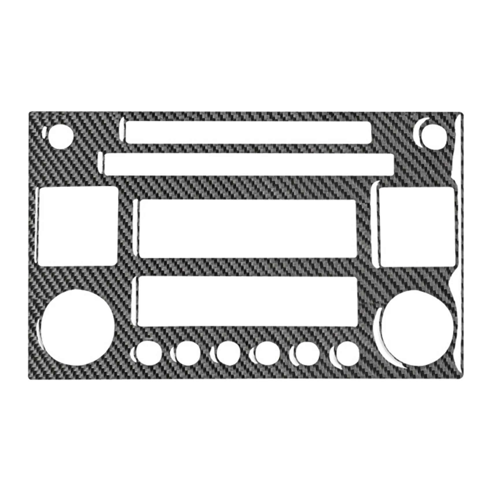 eglci CD-Panel-Zierleiste Kompatibel Mit Nissan Für 350Z 2003 2004 2005 2006 2007 2008 2009 Autoinnenraumklimaanlage CD-Steuerung Dekorrahmen Autozubehör von eglci