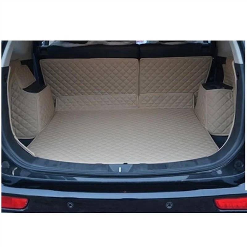 eglci Hintere Kofferraummatte Kompatibel Mit Mitsubishi Für Outlander 2013 2014 2015 2016 2017 2018 2019 2020 5 Sitze Kofferraummatten Teppiche Liner Auto All-Inclusive Kofferraummatte(White) von eglci