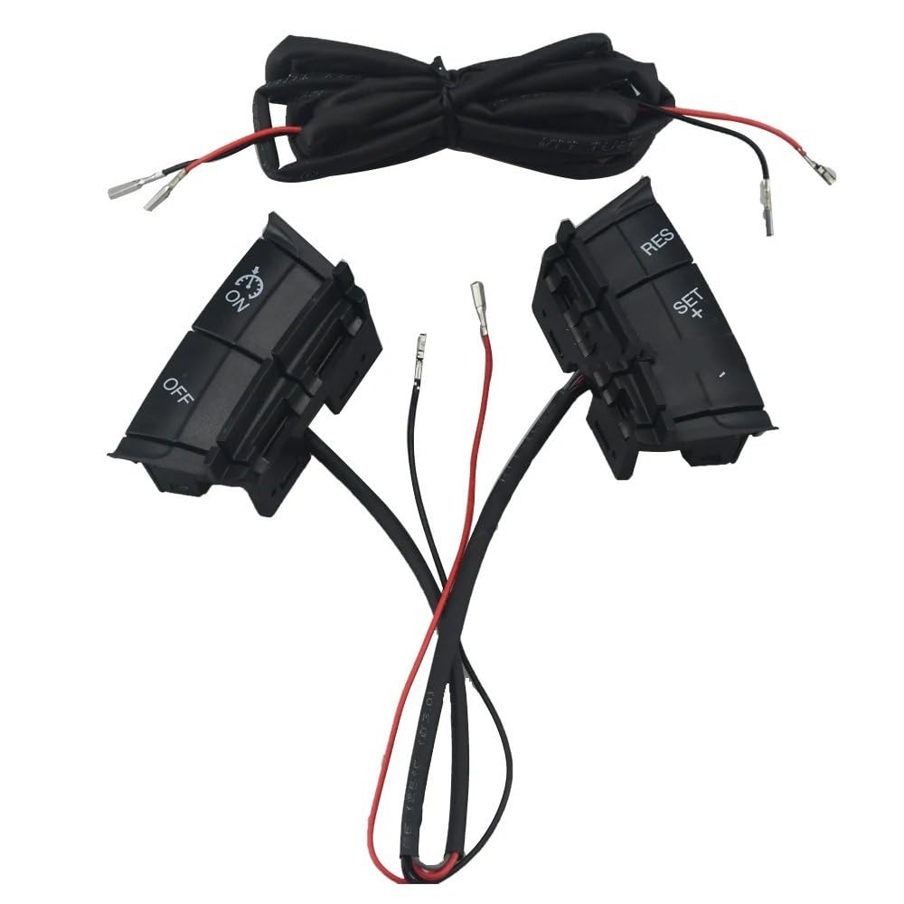 eglci Kompatibel Mit Ford Für Focus 2005 2006 2007 2008 2009 2010 2011 Auto-Tempomat-Schalter Steuerungssystem Multifunktions-Knopfschalter Lenkrad Tasten Switch von eglci