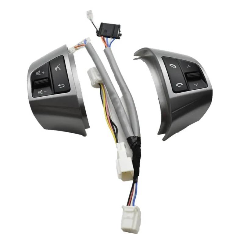 eglci Kompatibel Mit Hyundai Für Elantra 2008–2016 Auto-Kreuzfahrt Audio-Steuertaste Auto-Lenkrad-Fernbedienung Tastenschalter Zubehör Lenkrad Tasten Switch von eglci