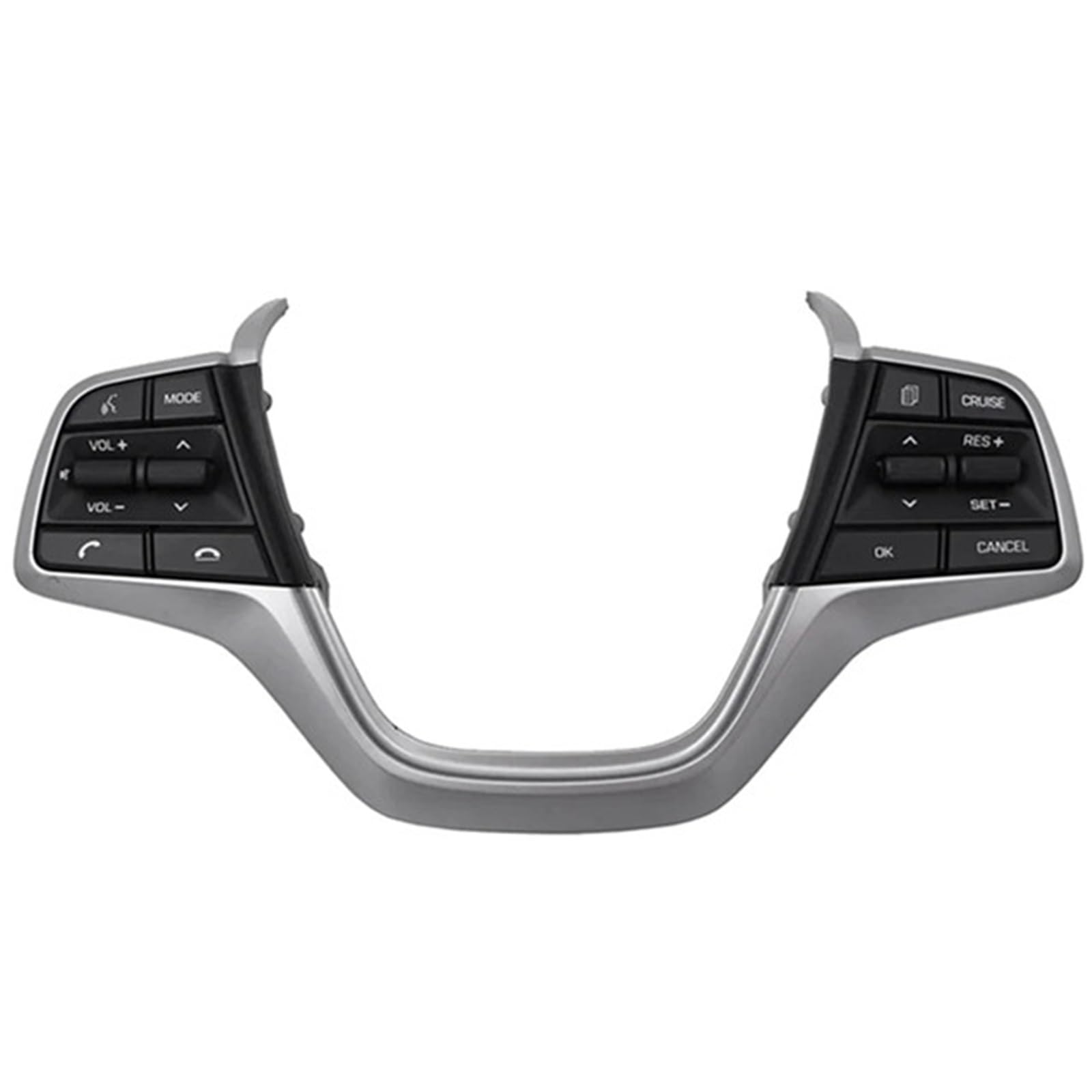 eglci Kompatibel Mit Hyundai Für Elantra AD 2016 2017 2018 2019 96700F2210 Autotelefon Cruise Button Lenkradfernbedienungsschalterbaugruppe Lenkrad Tasten Switch von eglci