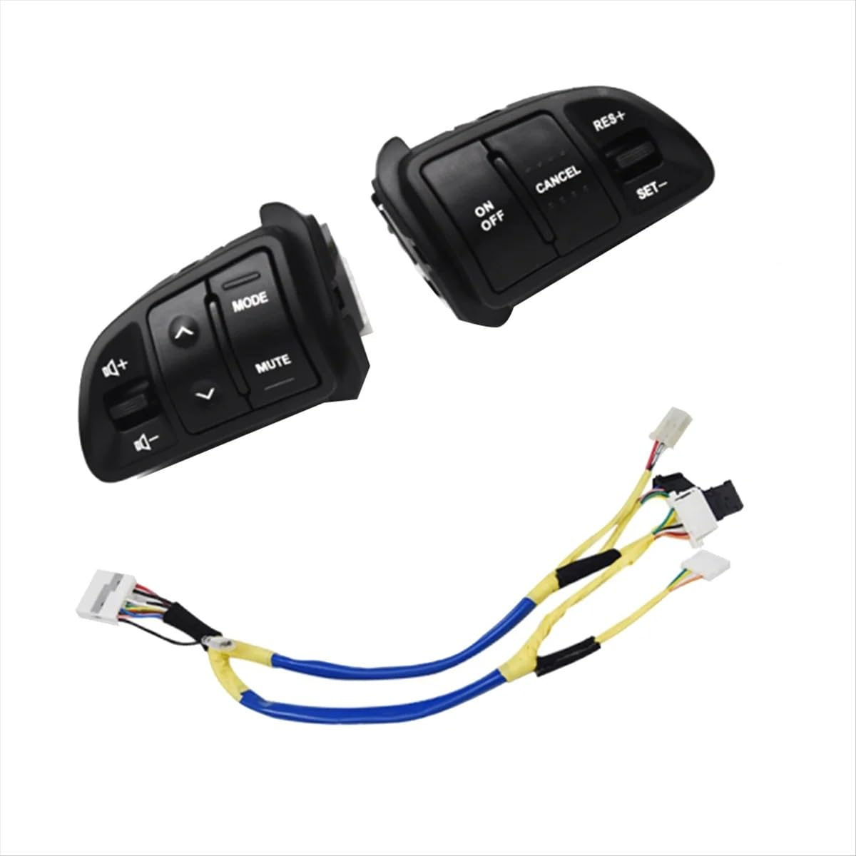 eglci Kompatibel Mit K&ia Für Sportage 2011–2016 96700-3W502 Auto-Lenkrad-Lenkrad-Lautstärkeregler-Knopf Mit Heizungskabelbaum Autozubehör Lenkrad Tasten Switch von eglci