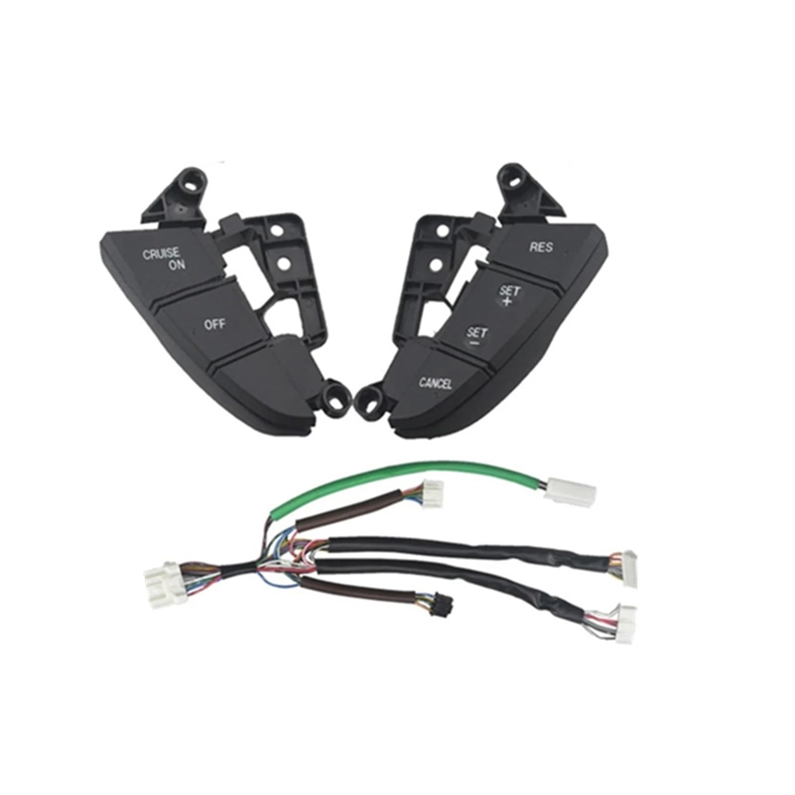 eglci Kompatibel Mit Mazda 3 2010 Für CX-5 2012 Für CX-7 2011 Autozubehör Multifunktions-Lenkradtaste Tempomatschalter Lenkrad Tasten Switch von eglci