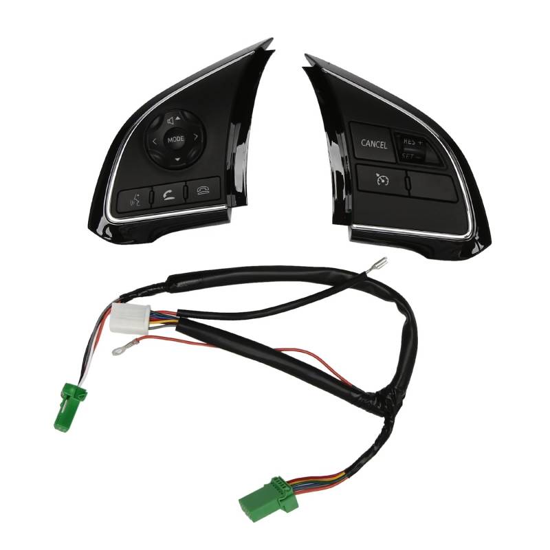 eglci Kompatibel Mit Mitsubishi Für Outlander 3 2014–2019 Für Xpander 2018–2019 8616A076 Tempomatschalter Lenkradtaste Audioschalter Lenkrad Tasten Switch von eglci