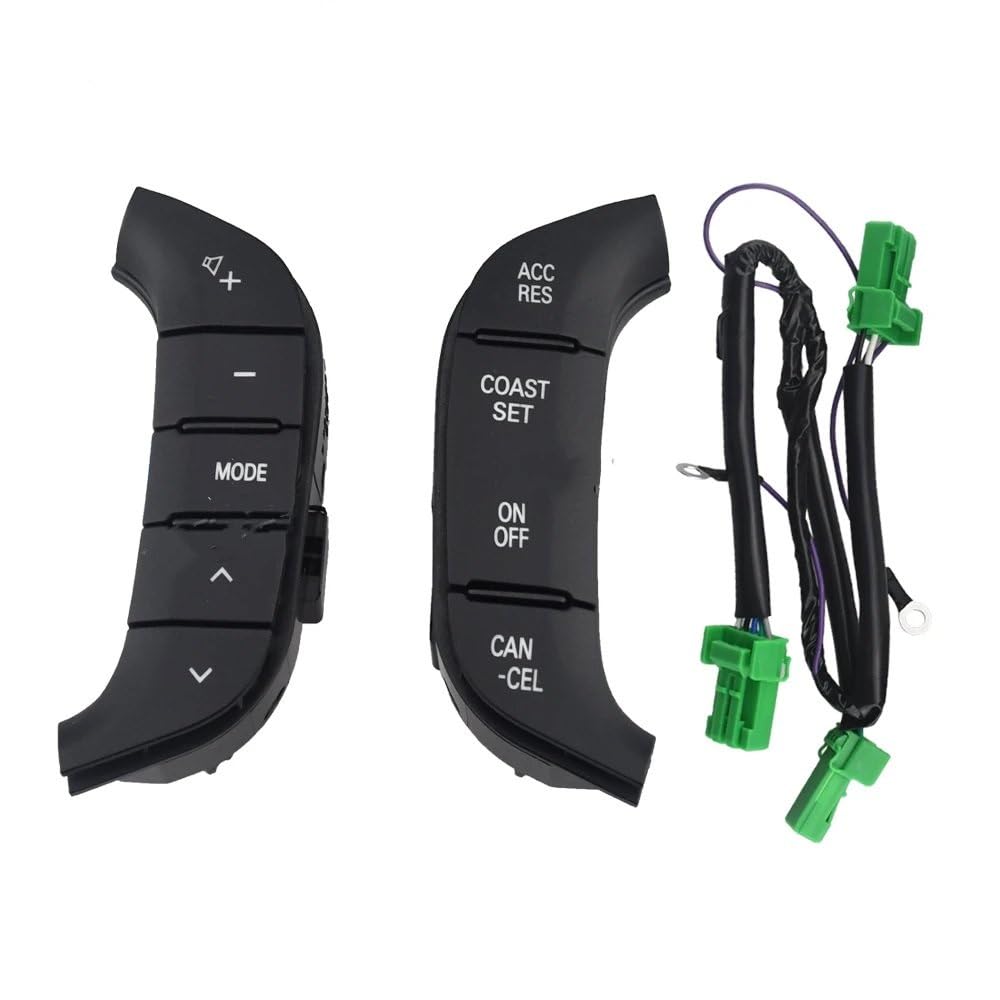 eglci Kompatibel Mit Mitsubishi Für Pajero 2007–2019 8602A045 Auto-Lenkrad Audio-Cruise-Fernbedienung Tastenschalter Montagezubehör Lenkrad Tasten Switch von eglci