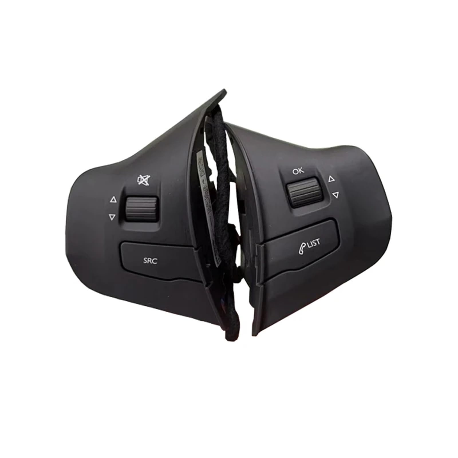 eglci Kompatibel Mit Peugeot Für 308 2008 208 2014 2015 2016 2017 98084115zd Multifunktions-Lenkrad-Audio-Lautstärke-Tempomat-Tasten Lenkrad Tasten Switch von eglci