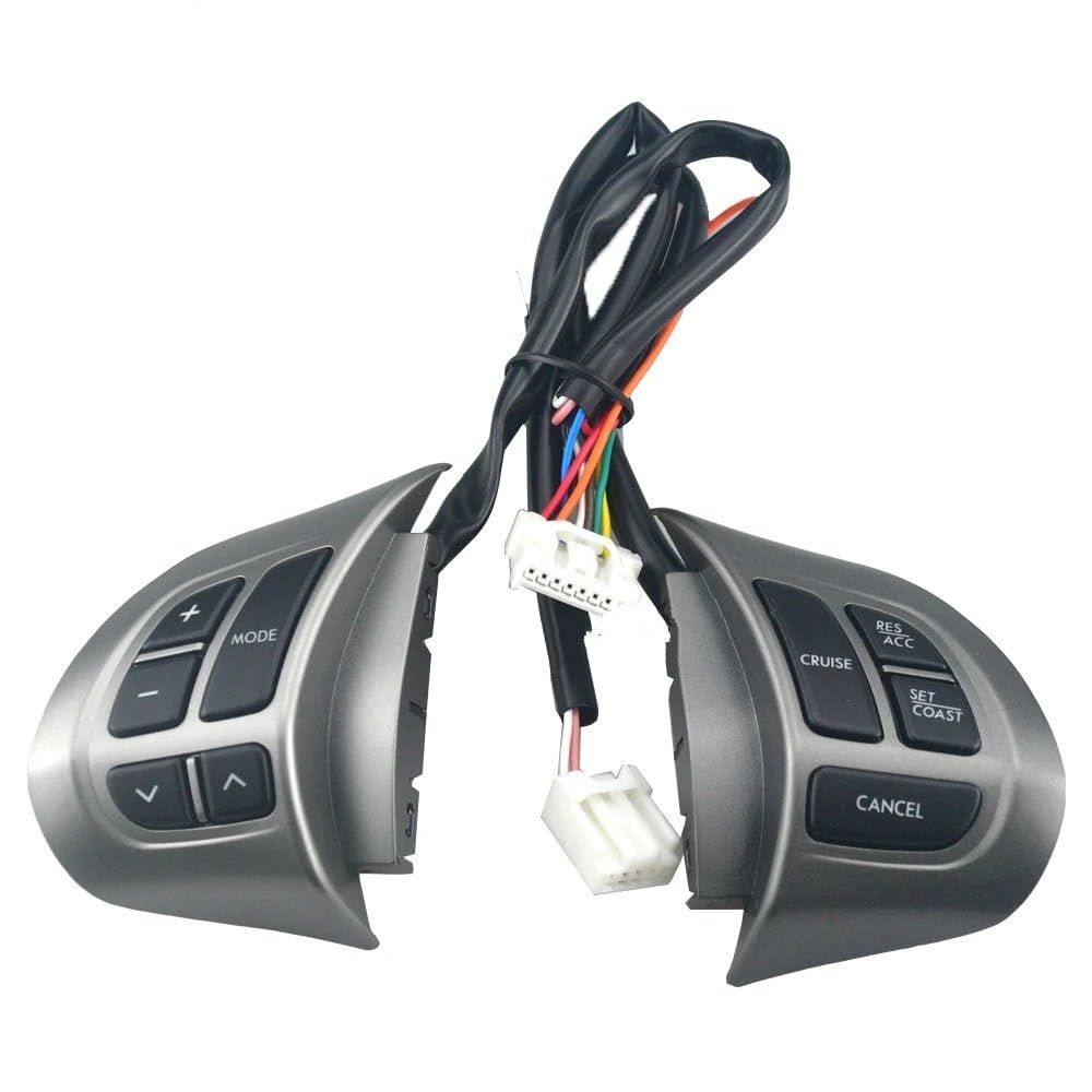 eglci Kompatibel Mit Subaru Für Forester 2011 2012 Mit Hintergrundbeleuchtung Auto-Lenkrad Audio-Steuerknopf Tempomat-Schalter Lenkrad Tasten Switch von eglci