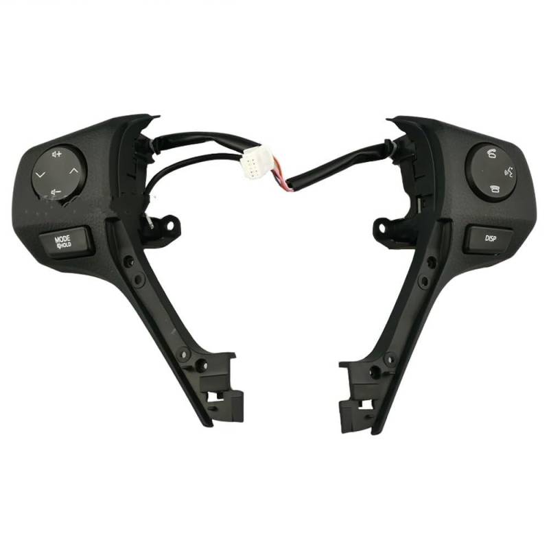 eglci Kompatibel Mit Toyota Für Corolla Für Rav4 2014 2015 2016 2017 2018 84250-02560 Auto-Lenkradtasten Schalter Tempomattaste Lenkrad Tasten Switch von eglci