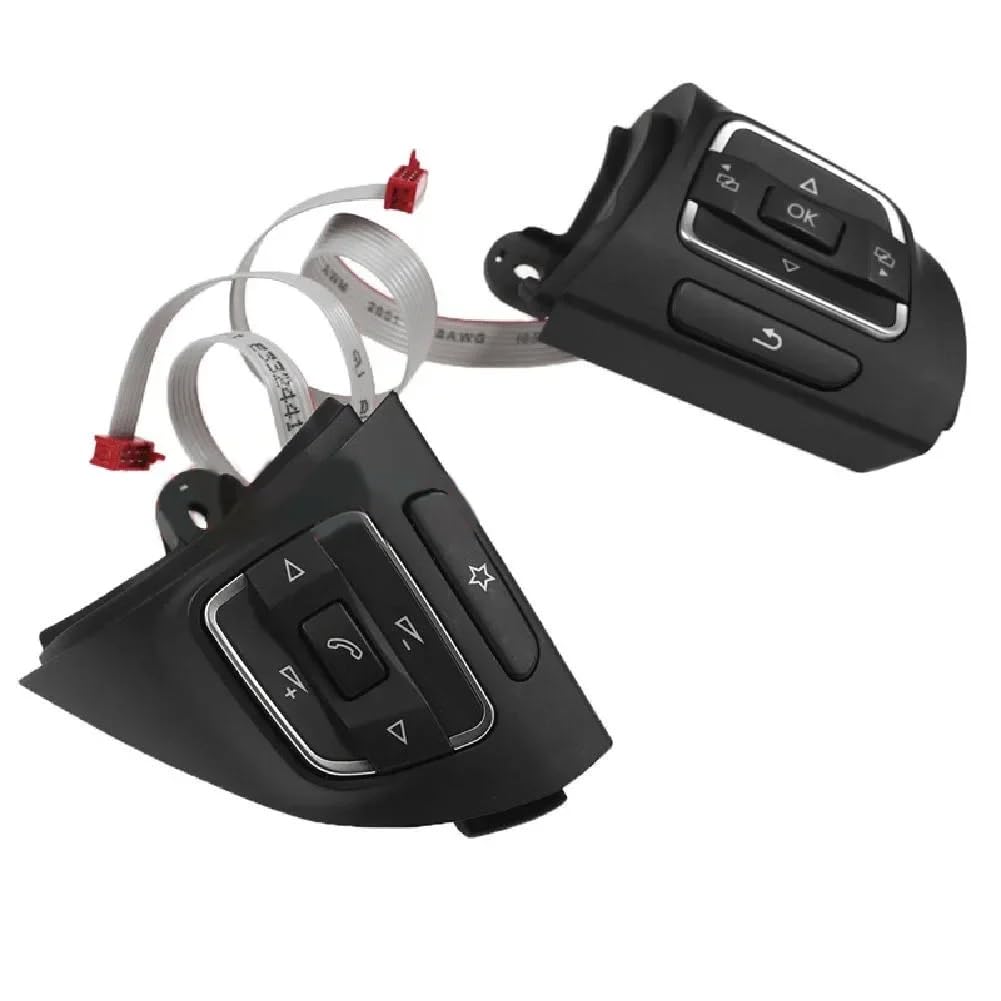 eglci Kompatibel Mit VW Für Amarok 2013–2016 Für Golf 2010–2014 5C0959537B Auto-Lenkrad Links Rechts Steuerknopfschalter Ersatzteile Lenkrad Tasten Switch von eglci