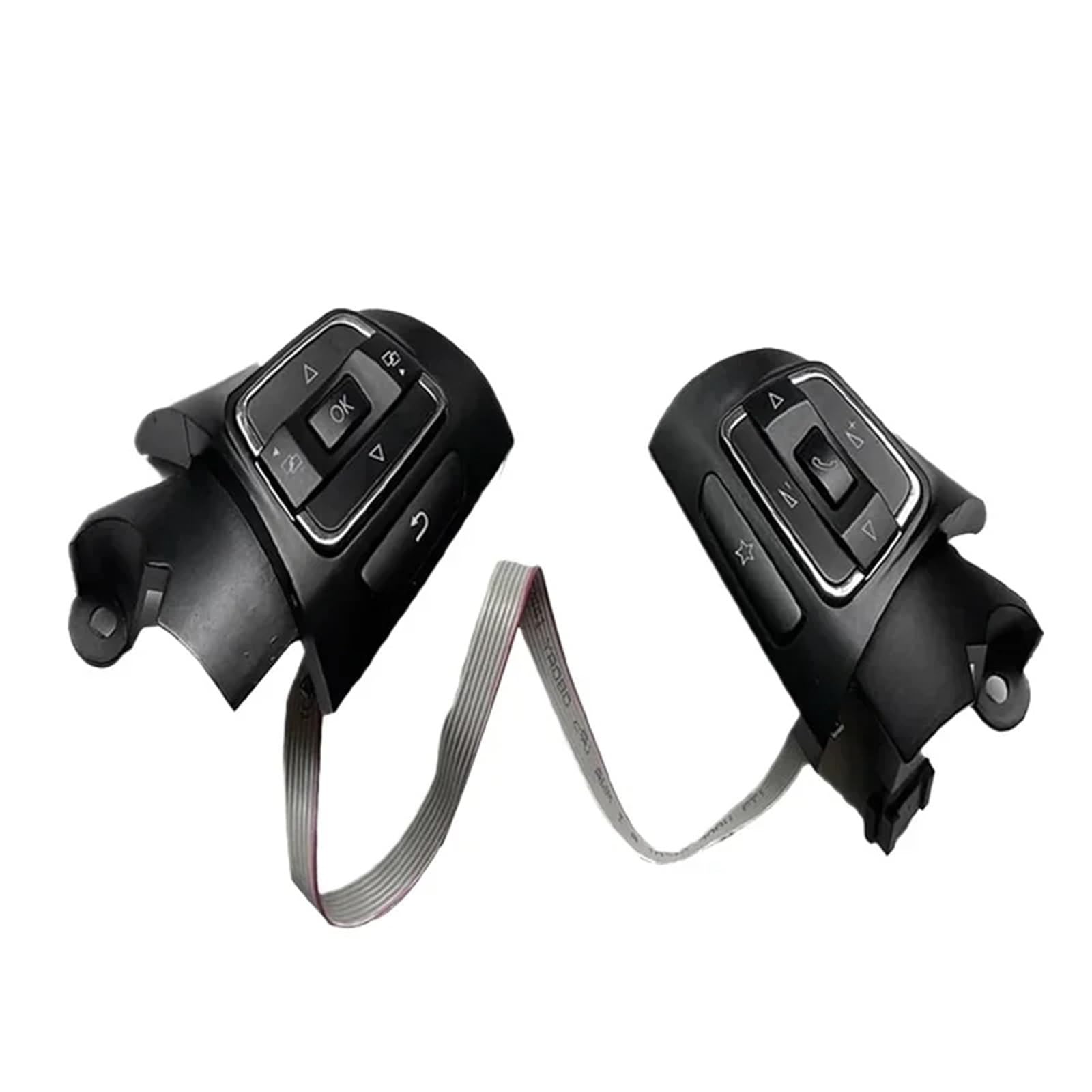 eglci Kompatibel Mit VW Für Sharan Für Passat B7 2011–2015 56D959538A Tempomatschalter Auto-Multifunktions-Lenkradtasten-Zubehör Lenkrad Tasten Switch von eglci