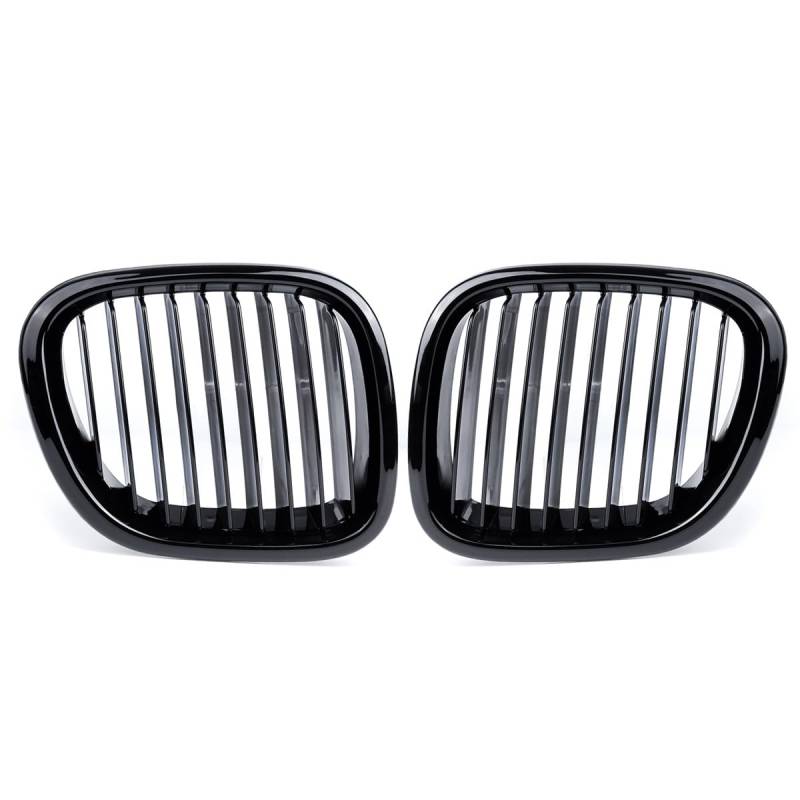 eglci Kompatibel Mit Z3 1996 1997 1998 1999 2000 2001 2002 Glänzend Schwarz Front Nieren Kühlergrill Sport Haube Grille Auto Front Stoßstange Gitter Auto-Frontstoßstangengitter von eglci