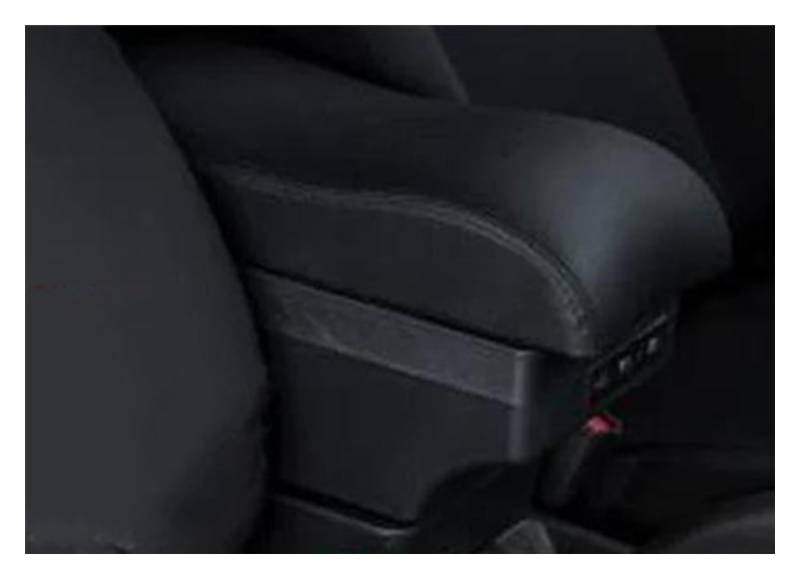 eglci Teile für Autoarmlehnen Kompatibel Mit Daewoo Für MATIZ I Auto, Verstellbarer Armlehnenbox-Schutz, Mittelkonsolen-Armlehnenverlängerung Mit 7 USB (Color : 3) von eglci