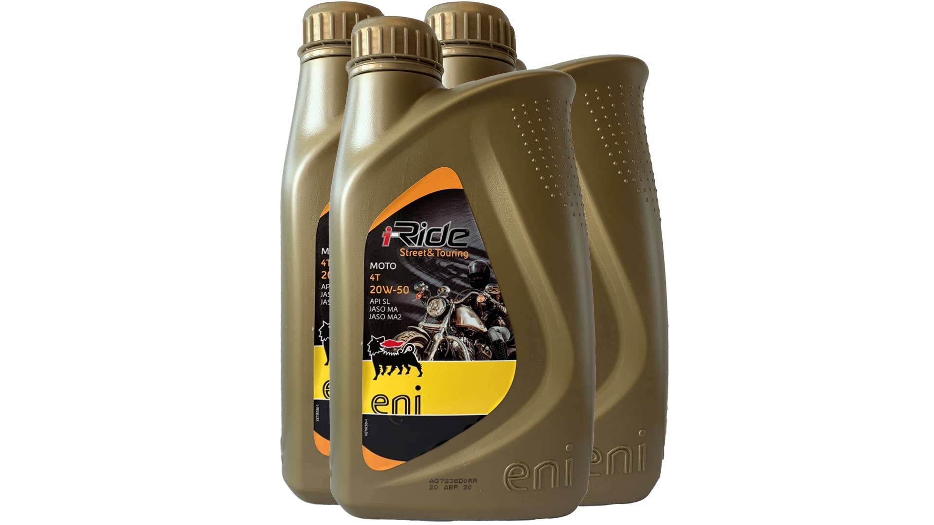 eni i-Ride Moto 20W-50 4T 3x 1Liter von eni