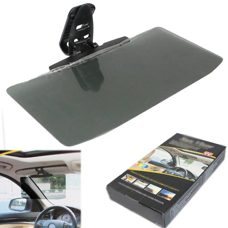 Universelle Auto-Sonnenblende Mit Polarisiertem Blendschutz, Car Sun Visor with Polarized Glare Protection, Verstellbarer Sonnenblenden Verlängerung, Frontscheibe-Sonnenschutz Für Auto, SUV von enseak