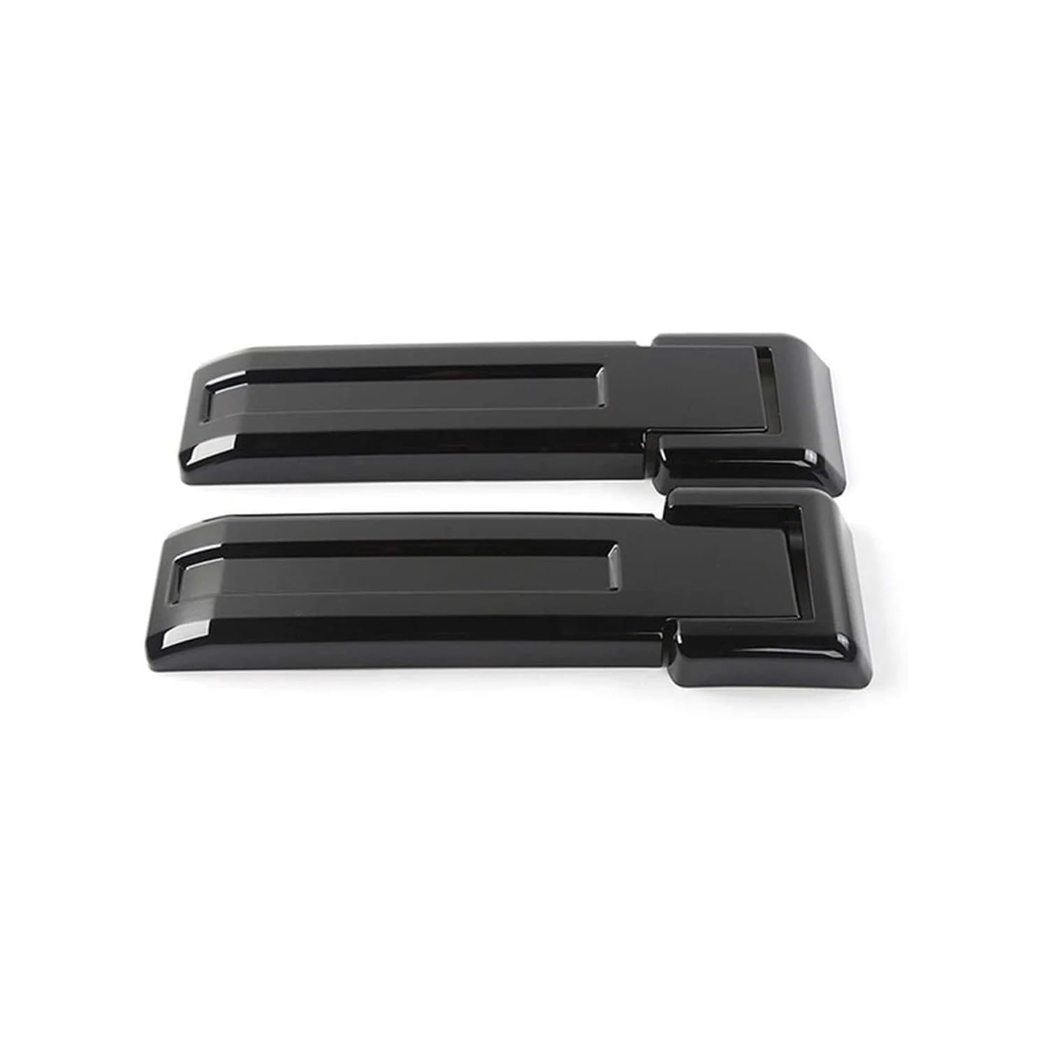 eobidhgi [Replacement] 2PCS Auto Hinten Schwarz Heckklappe Scharnier Abdeckung for Jeep for Wrangler for JK for Jku 2007-2017 Reserverad Halter Scharnier Dekoration Abdeckung Trim von eobidhgi