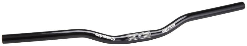 ERGOTEC handlebar Riser 25.4, GW620, GL175, GH30, 10° AL6061 T6, 1.95-3.0-1.95 black von ergotec