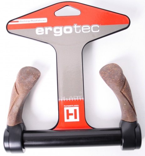 Ergotec Bar Ends MF3, Größe S, AL6061, Dura Cork schwarz/braun, 50051001 von ergotec