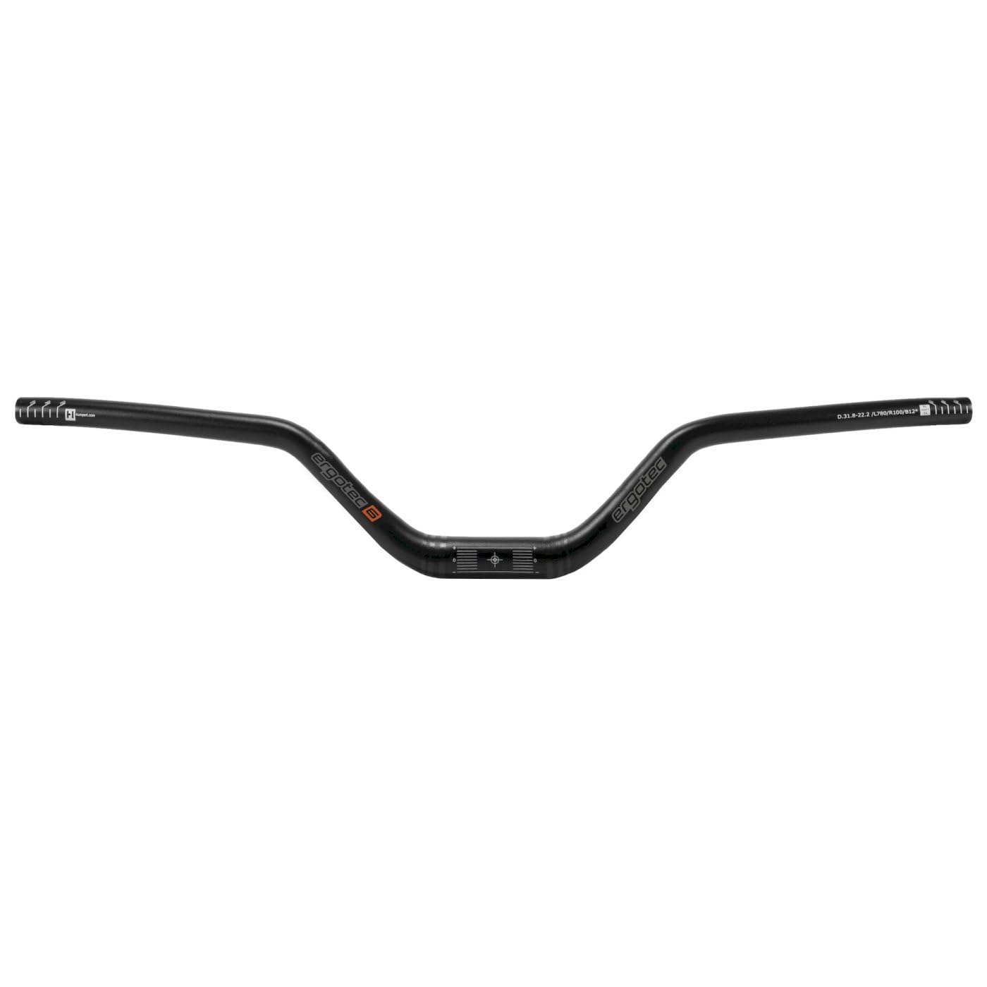 Ergotec Riser Bar MTB/SUV Lenker Ø 31,8mm 100mm Rise Safetylevel: 6 von ergotec