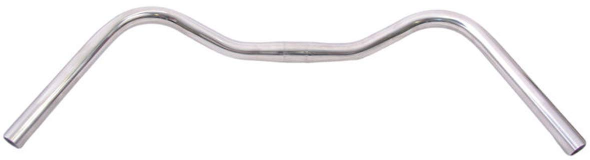 ERGOTEC handlebar-NSU 25.4, GW550, GL140, GH40, 67° stainless polished von ergotec