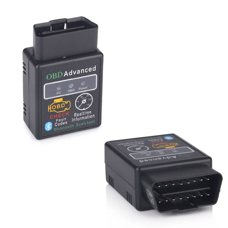 Erisin OBD2 Diagnosegerät OBD2 Bluetooth Adapter Auto Diagnose-Scanner Tool Auto Fehlerprüfwerkzeug Motorsystem Diagnosewerkzeug für Android Gerät von erisin