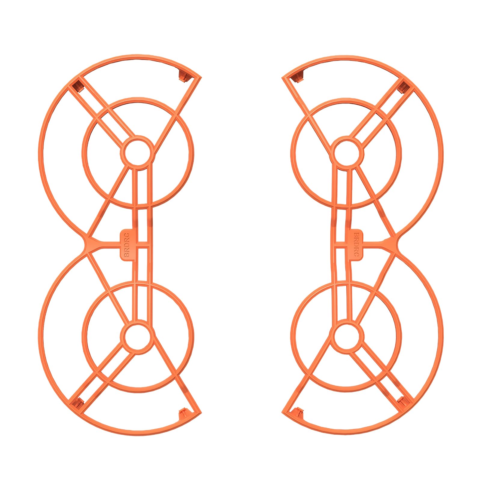 Propellerschutz für DJI Neo Drone Propeller, Schlagfester Stoßabsorbierender DJI Zubehör Schutz, Leichter Propeller Guard aus TPU-Material, Komplettes Propellerschutz (Orange) von ertlutw