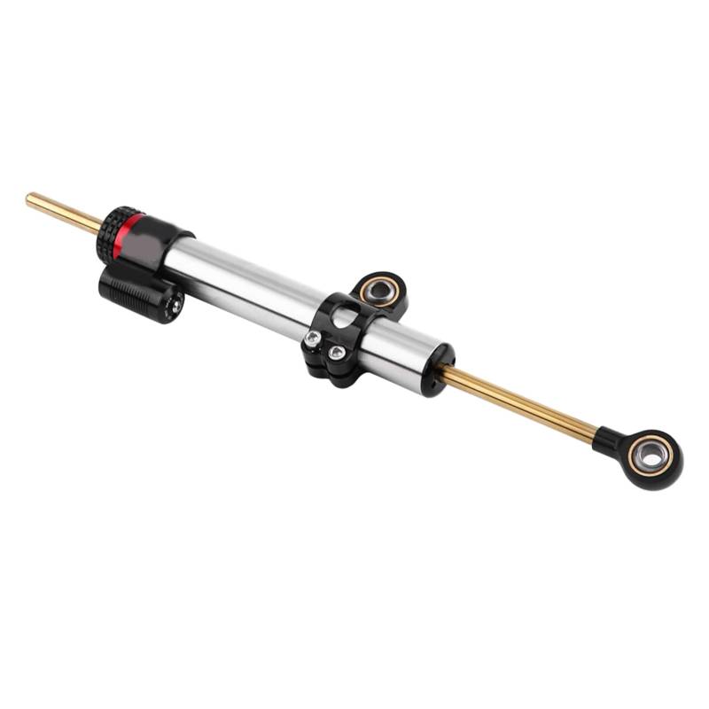 Universal-Motorrad-Lenkungsdämpfer aus Aluminium, Stabilisator, Richtungsdämpfer für MT10 MT 07 MT09 (langer Typ) von evhooe