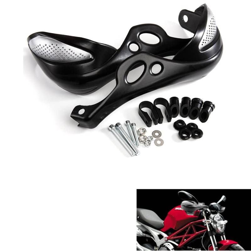 Universal Motorrad Anti-Fall-Handschützer 22mm 7/8 '' Geländewagen Outdoor Sports Sicherheit Lenkerschutz Handschützer Schutz von evomosa