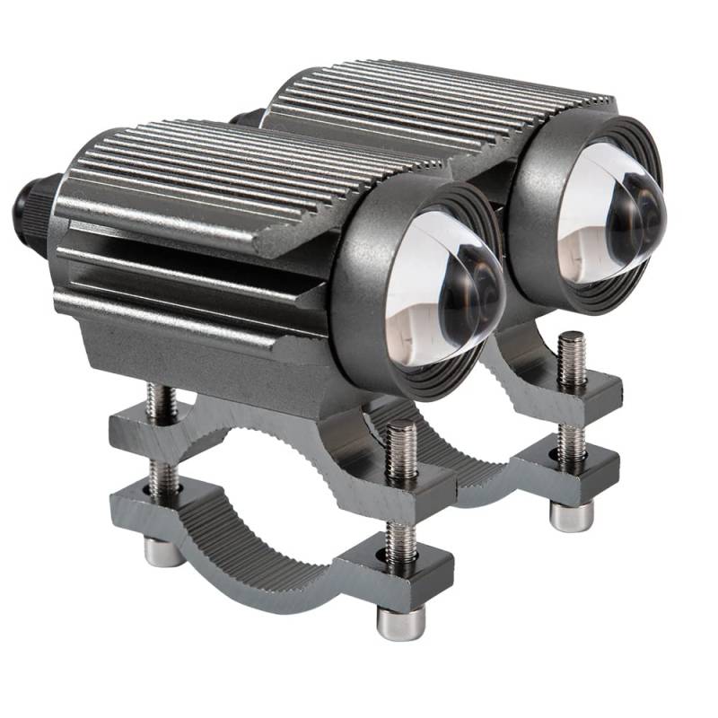 evomosa Motorrad Nebelscheinwerfer Zusatzscheinwerfer LED für Motorradscheinwerfer Auto ATV Weißes Fahrlicht von evomosa