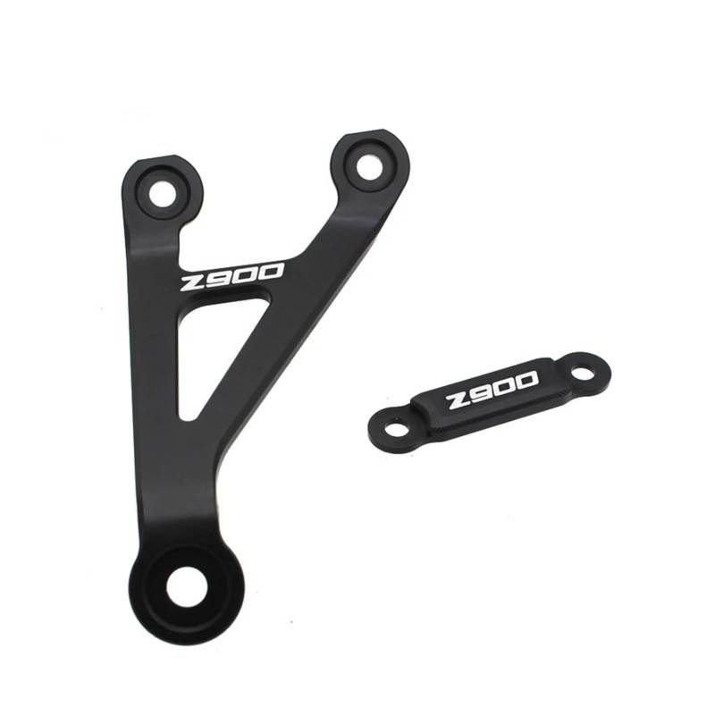 ewgrkba Motorrad CNC Aluminium Halter Anhänger Halterung Halterung Halter Kompatibel Mit Kawasaki Z 900 Z900 2017 2018 2019 2023(Z900 LOGO) von ewgrkba