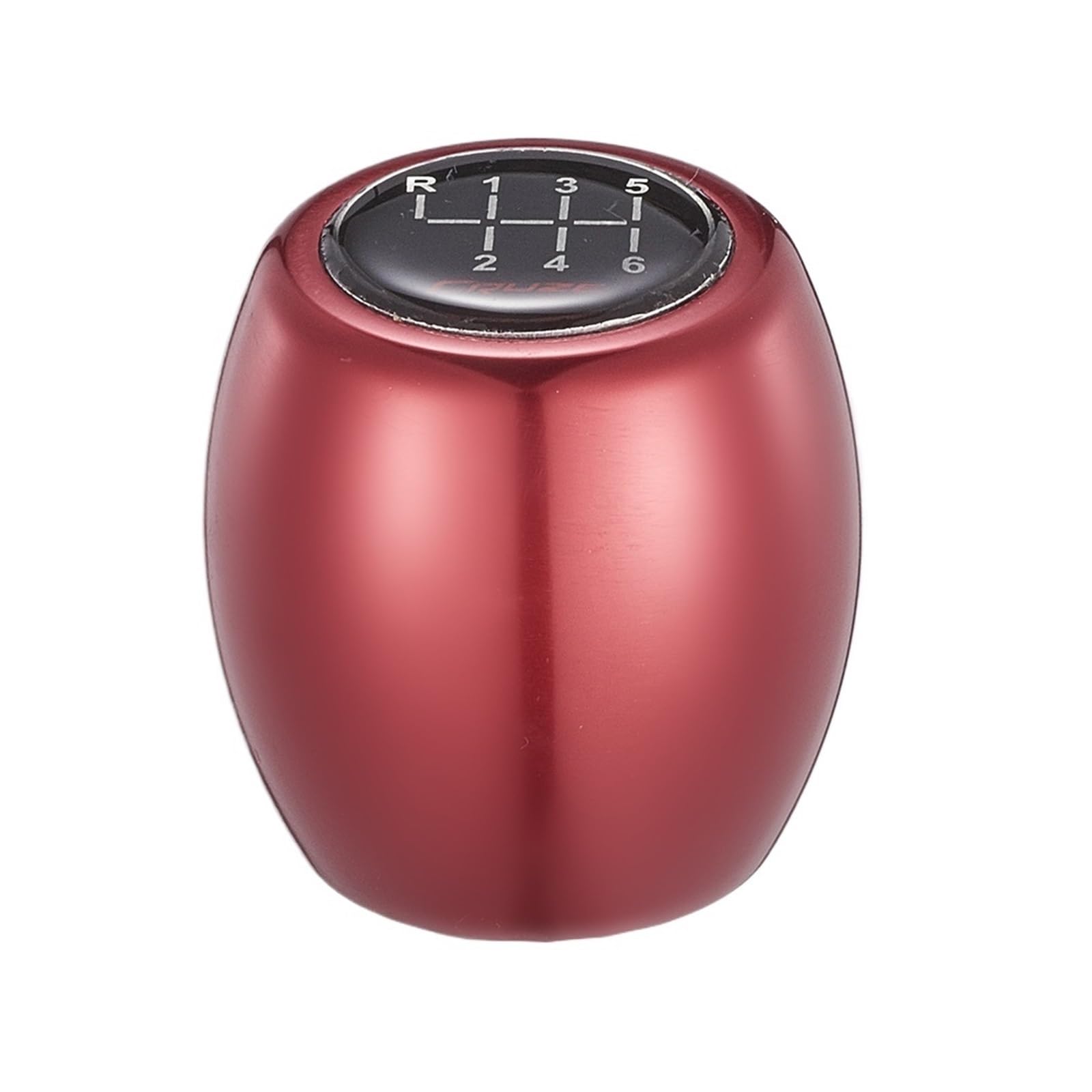 Aluminium MT Manuelle Auto Lift Up Reverse Shift Schaltknauf 5 Geschwindigkeit 6 Geschwindigkeit Getriebe Aufkleber Hebel Shifter Ball(Red) von ewgrkbaaa