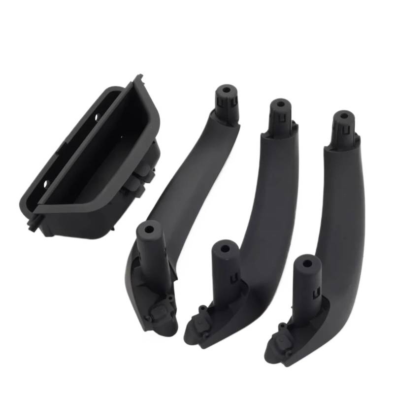 Auto-Innentürgriff vorne Links, Zugverkleidung, Türinnenverkleidung, Griff 51417250307, ​​kompatibel mit X3 X4 F25 F26 2010-2016(LHD 4PCS Black) von ewgrkbaaa