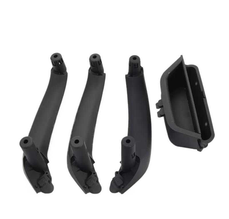 Auto-Innentürgriff vorne Links, Zugverkleidung, Türinnenverkleidung, Griff 51417250307, ​​kompatibel mit X3 X4 F25 F26 2010-2016(RHD 4PCS Black) von ewgrkbaaa