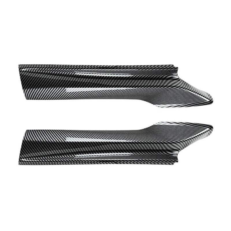 Kompatibel mit M Sport Splitter F10 Frontspoilerlippe Nebelscheinwerfer Spoiler Body-Tuning-Kits 2010-2016 F11 5er-Serie 520i 530i(Carbon Look) von ewgrkbaaa