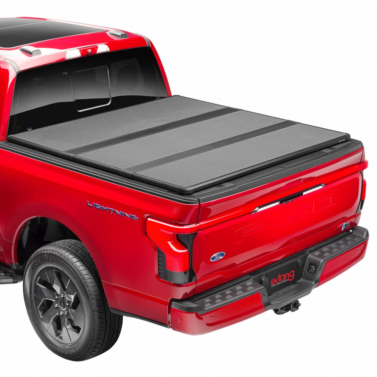 Extang Solid Fold ALX Hard Folding Truck Bed Tonneau Cover | 88702 | Fits 2021-2024 Ford F-150 (inkl. Raptor/Lightning) 5' 17.8 cm Bed (170.4 cm) von extang