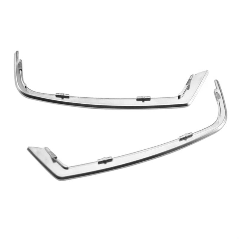 2 Stück Vordertür-Lautsprecher-Abdeckungs-Lücke, silberfarbene dekorative Zierleiste, Auto-Hochtöner-Lücken-Stecker-Verkleidung, kompatibel mit BMW 5er F10 2011–2013 Zubehör von eyob