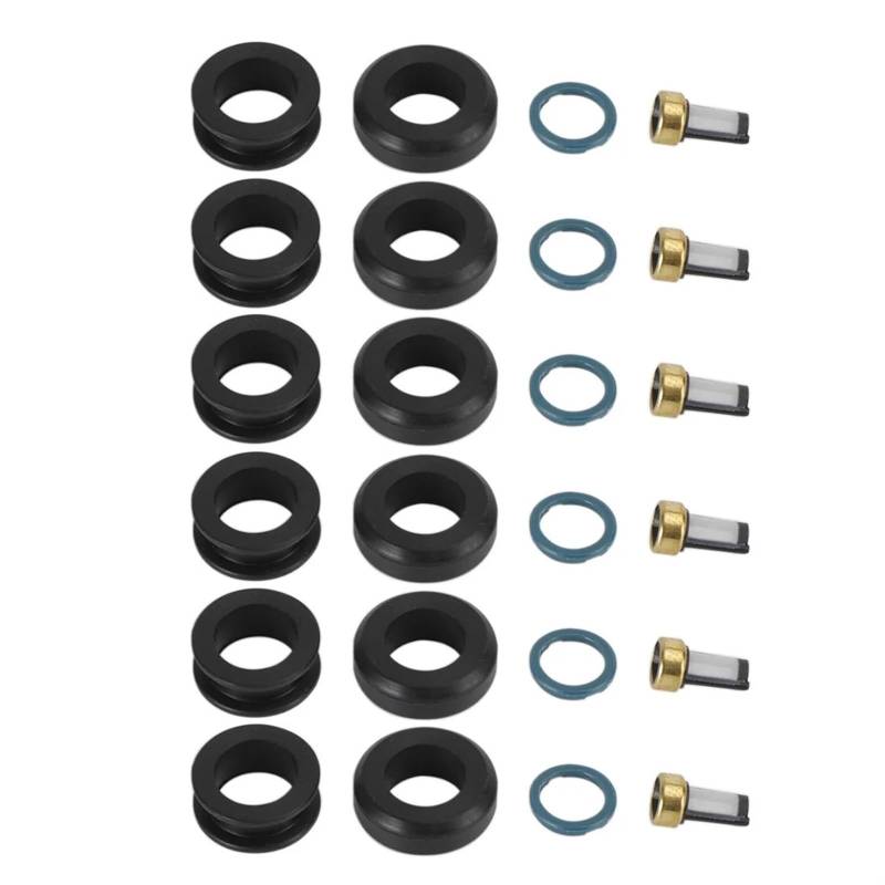 6PCS Kraftstoff Injektoren Dichtung O-Ringe Kit MD164888 Kompatibel Mit Mitsubishi 3000GT INP-014 Auto Zubehör von eyob