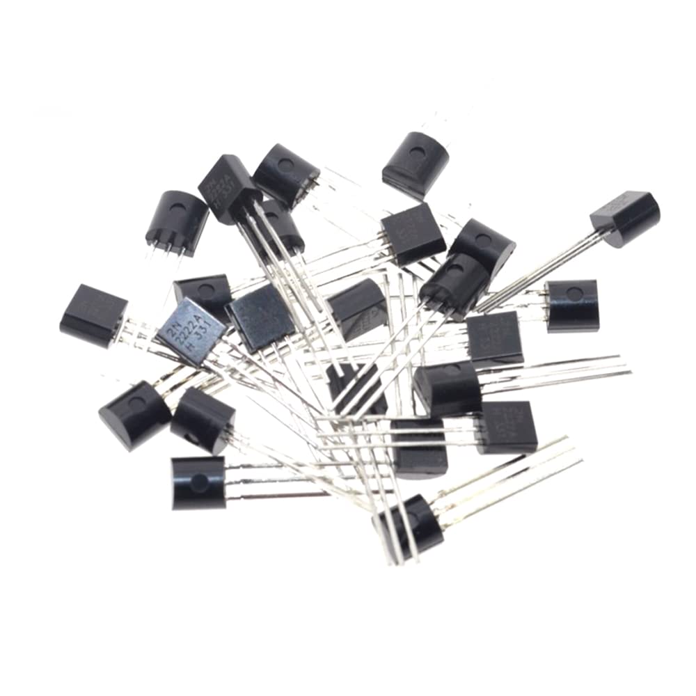 100 stücke 2n2222a Inline-Triode-Transistor-NPN-Schalttransistoren bis-92 0,6A 30V NPN 2N2222 von ezqnirk