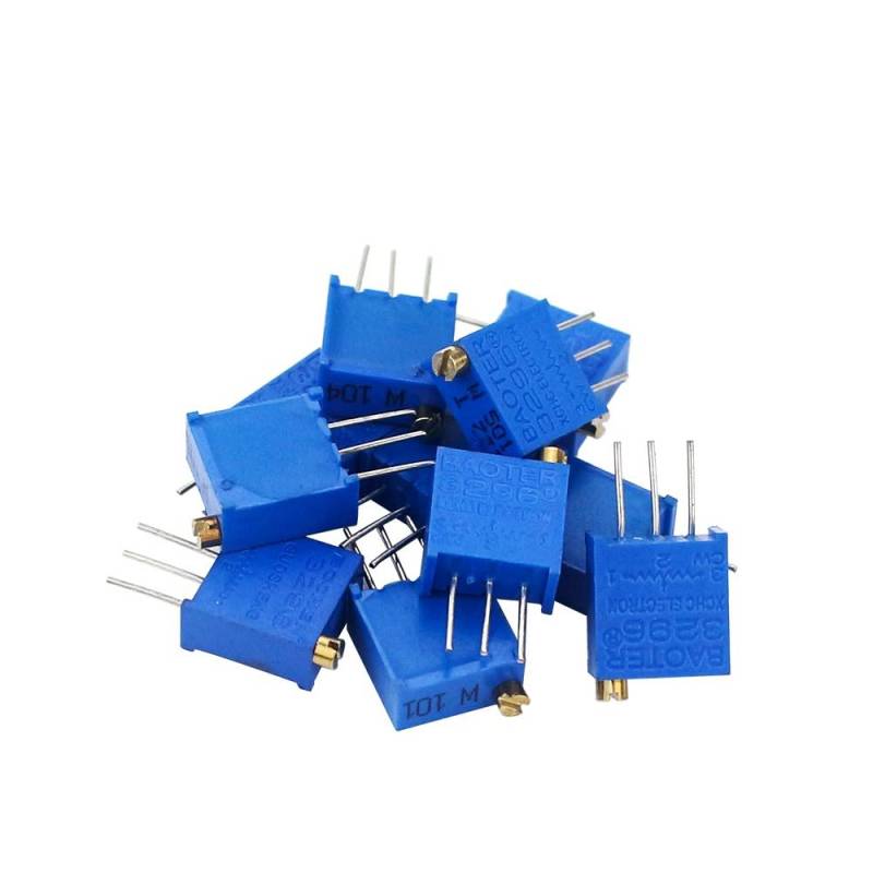 10pcs 3296W Potentiometer Präzision einstellbarer Widerstand Multiturn Trimmer Potentiometer,2M Ohm von ezqnirk