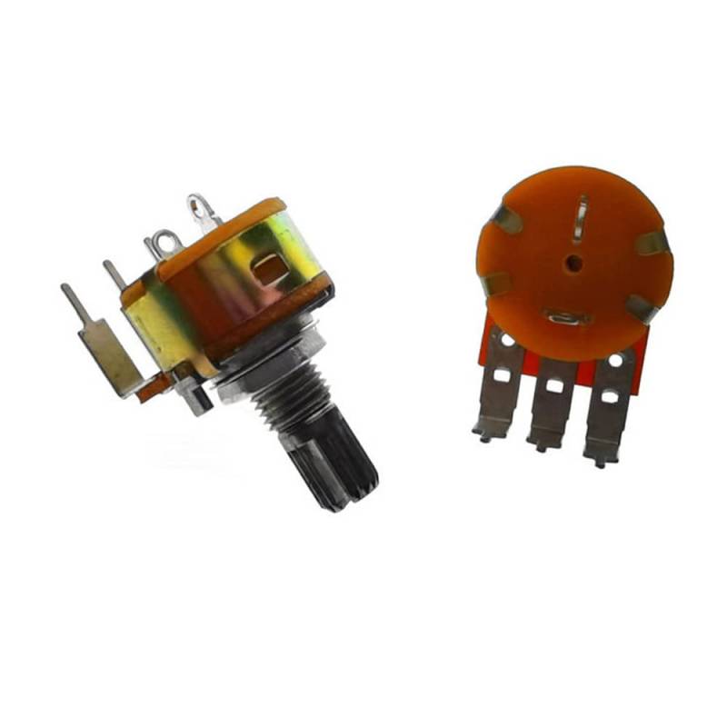 1pcs Single Potentiometer WH148 15 mm mit Schalter -Kompatiblerverstärker Audio,10K Ohm von ezqnirk