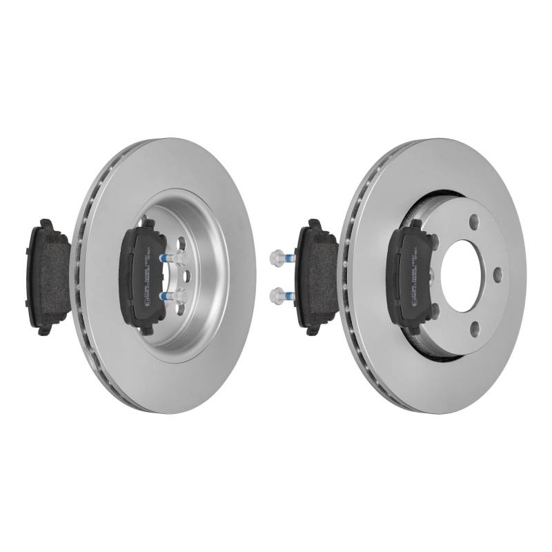 f.becker_line Bremsensatz Bremsscheiben Ø294MM + Bremsbeläge Hinten - kompatibel mit VW TRANSPORTER T5 - Bremsen Set Bremsenset Bremsanlage von f.becker_line