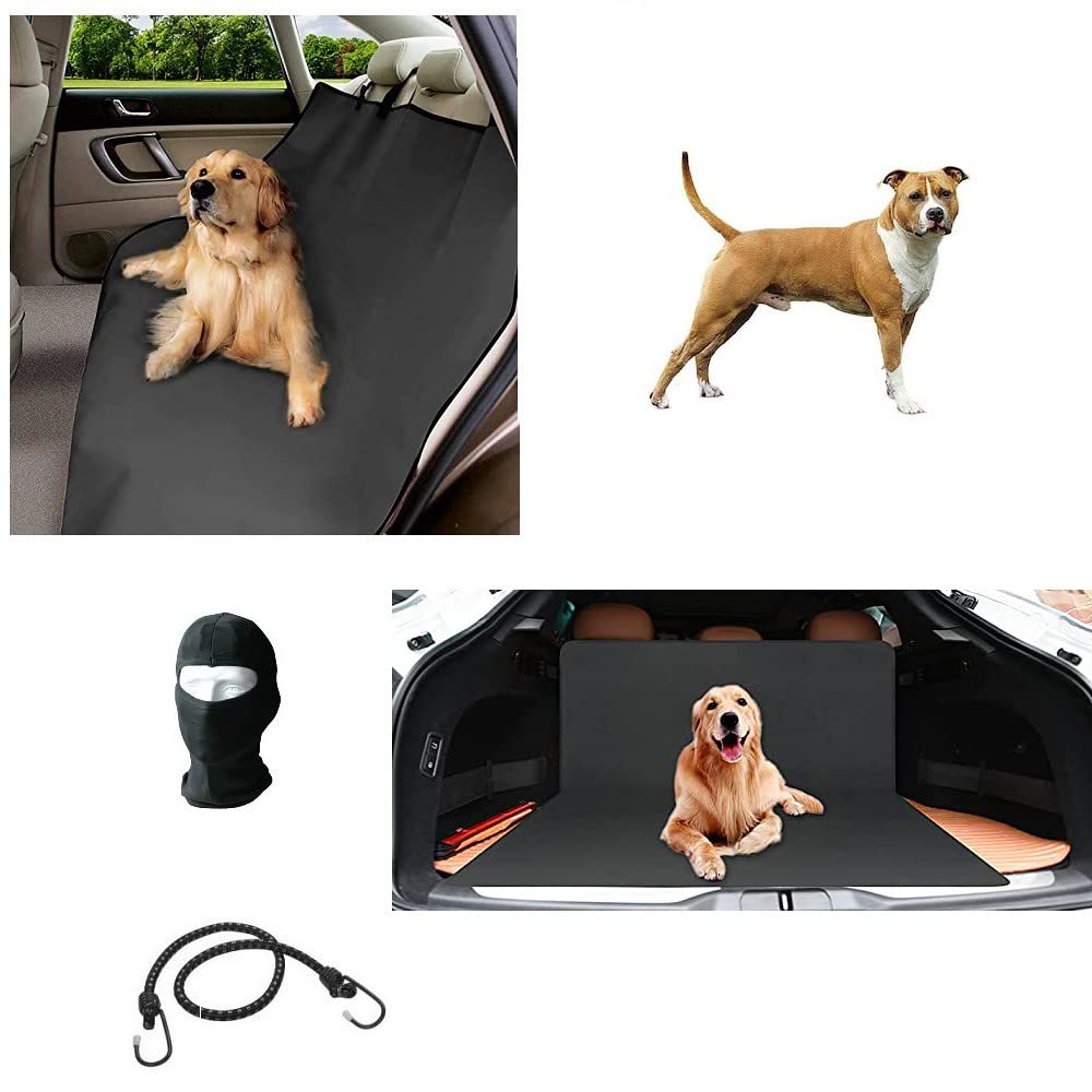 KOMPATIBEL MIT KIA STONIC RÜCKSITZBEZÜGE BADEWANNE TEPPICHBEZUG FÜR Hunde-Tiere FÜR Auto AUTOSITZBEZUG Anti-SCHMUTZ Anti-Haar 142X119 cm von farbrothersonline